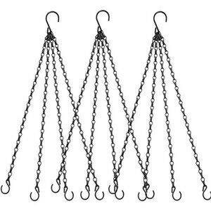 Hanging Baskets Chains 23 Inches 4 Leads Hanging Chains Flower Pot Hanger